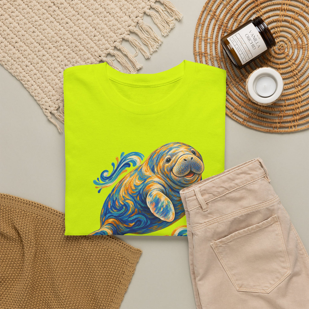 Golden Drift Manatee T-Shirt