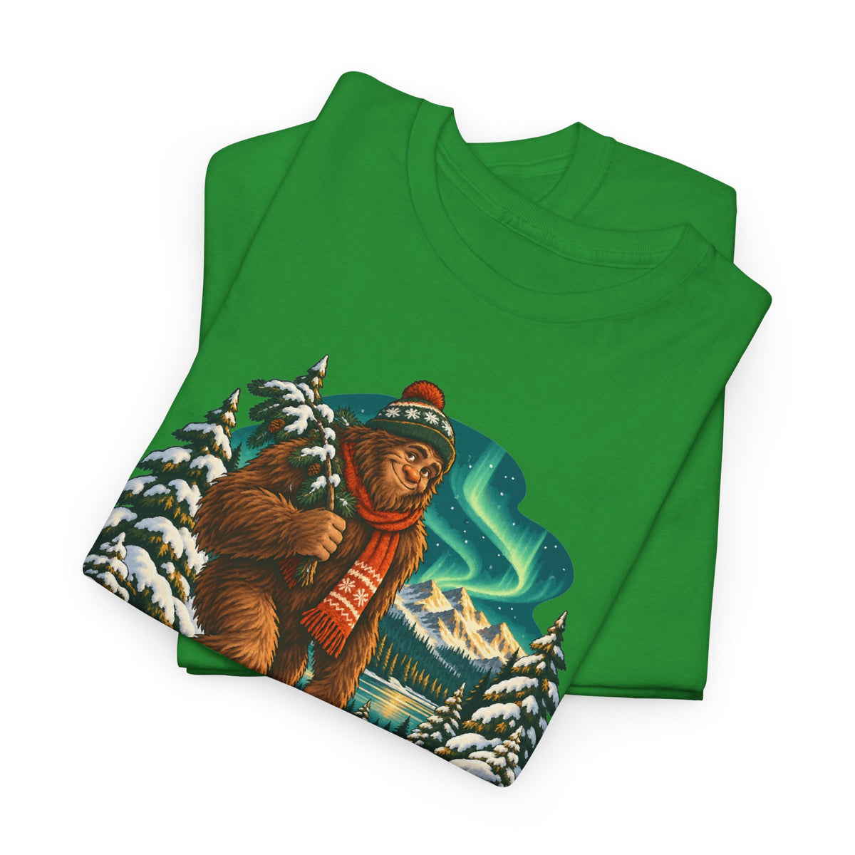 Bigfoot Snow Day Sasquatch T-Shirt