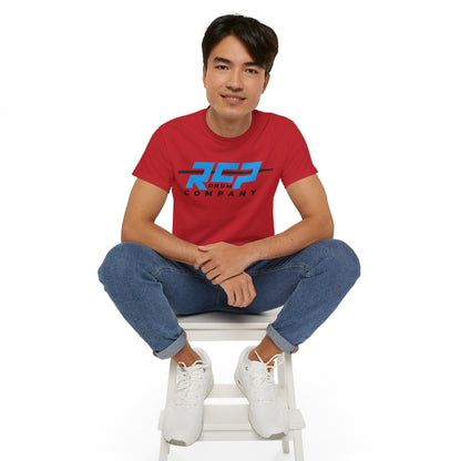 RCP Drum Company T-Shirt | Blue Logo