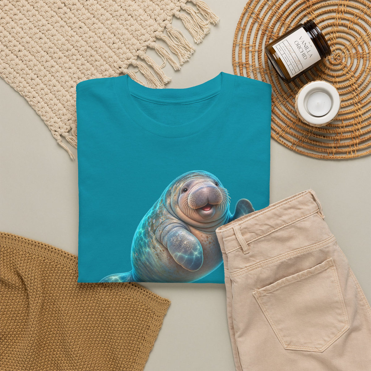 Friendly Flipper Manatee T-Shirt