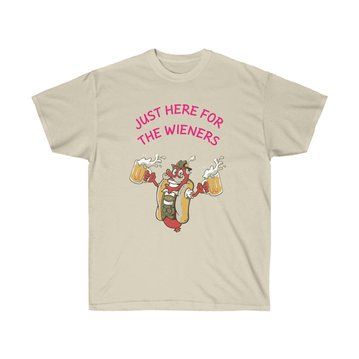 Just Here for the Wieners T-Shirt | Oktoberfest