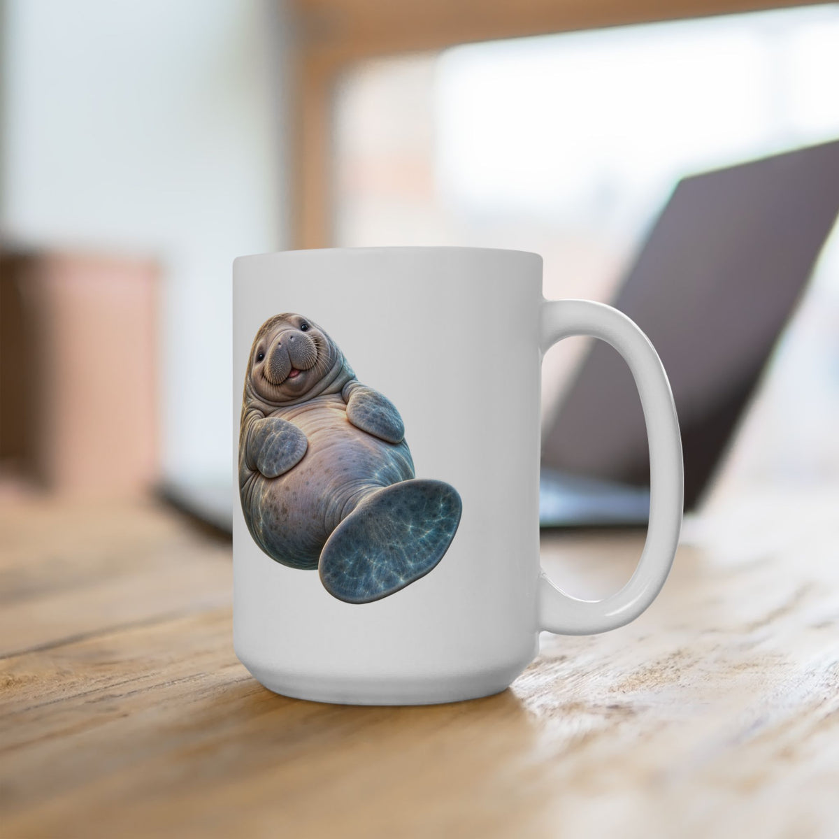 Plump Manatee Paddle Float Mug