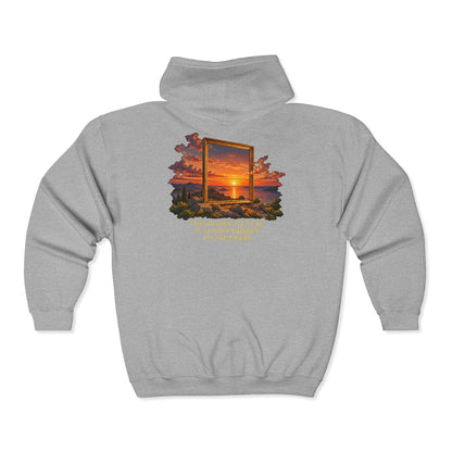 The Bigger Picture – Gildan 18600 Zip-Up Hoodie | 011