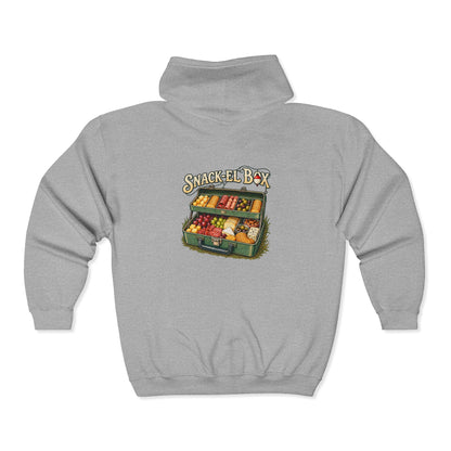Snack-el Box – Gildan 18600 Zip-Up Hoodie | 034