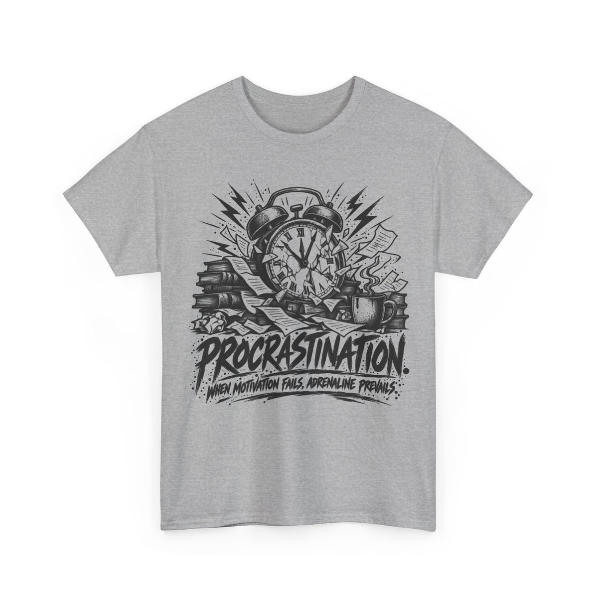 Procrastination One Color – Gildan 5000 T-Shirt | 248a-v2
