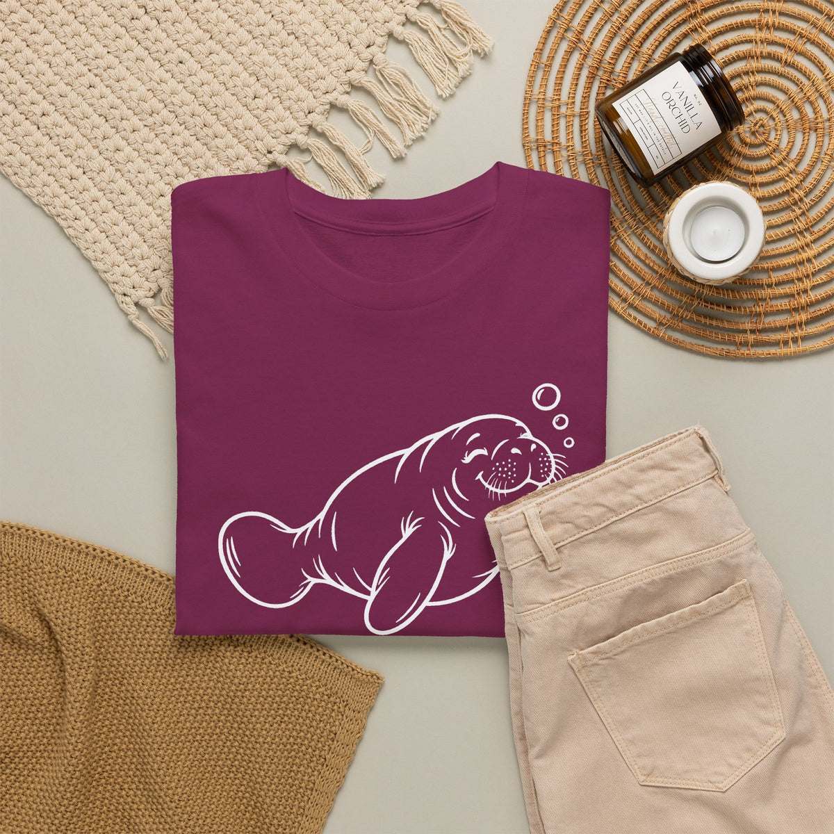 Slow Float Manatee T-Shirt