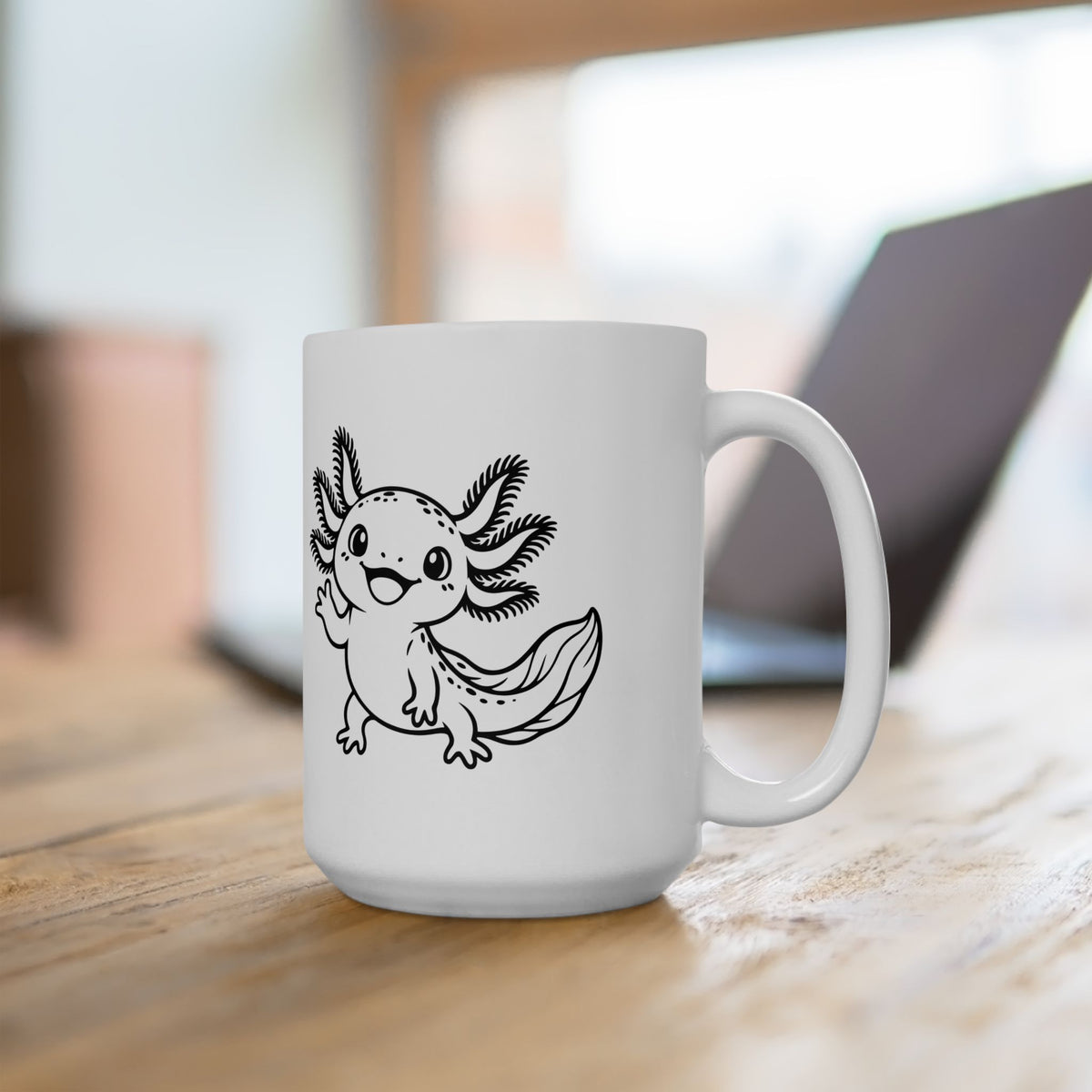 Little Wave Axolotl Mug