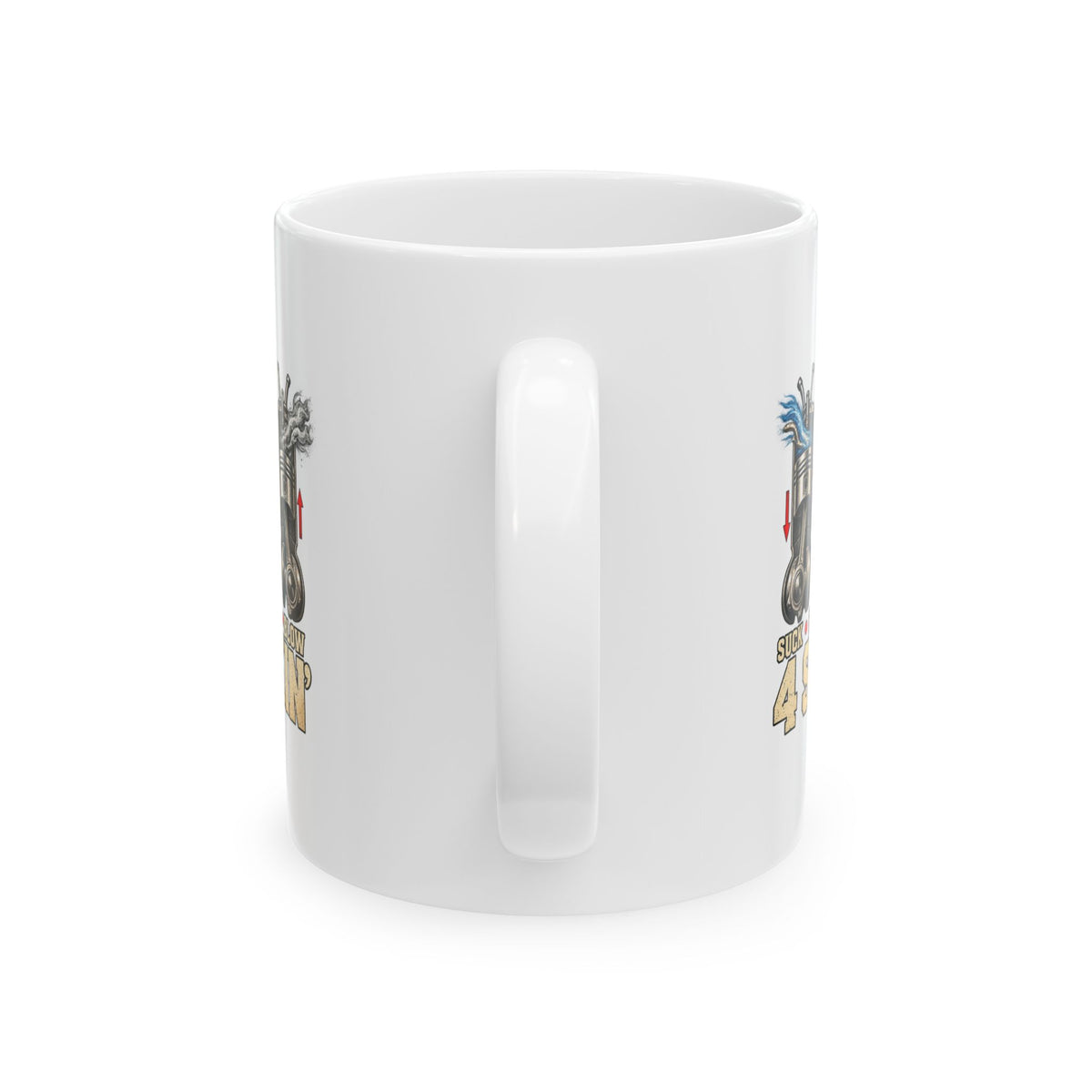 Four Strokin’ – Ceramic Mug, 11 oz | 005