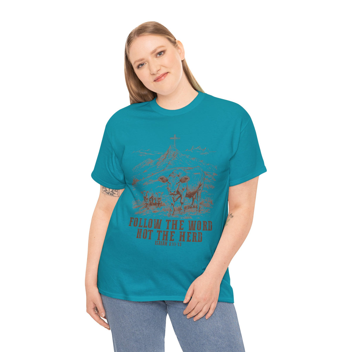 Follow the Word, Not the Herd T-Shirt | Christian Graphic Tee