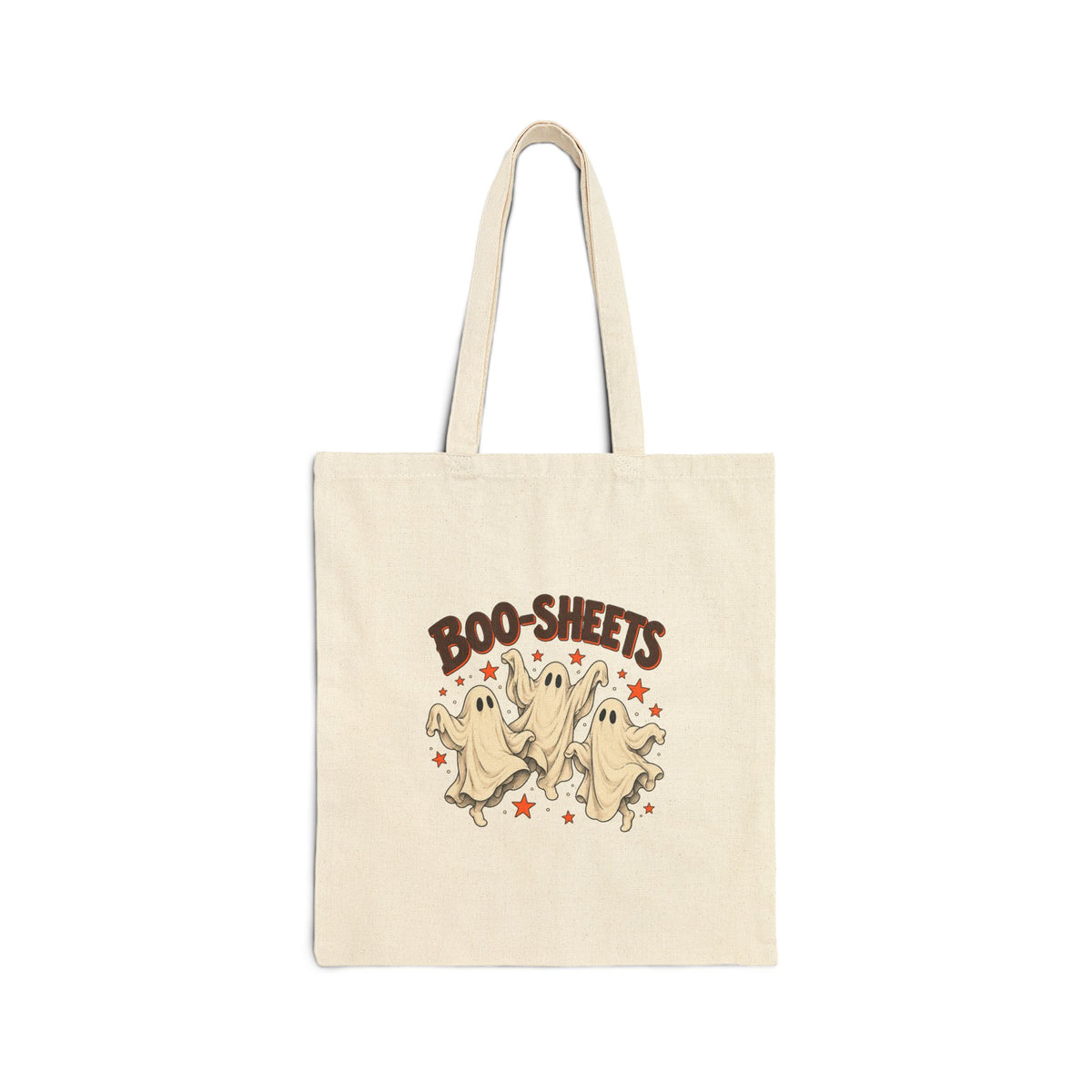 Boo-Sheets – Cotton Canvas Tote Bag | 037