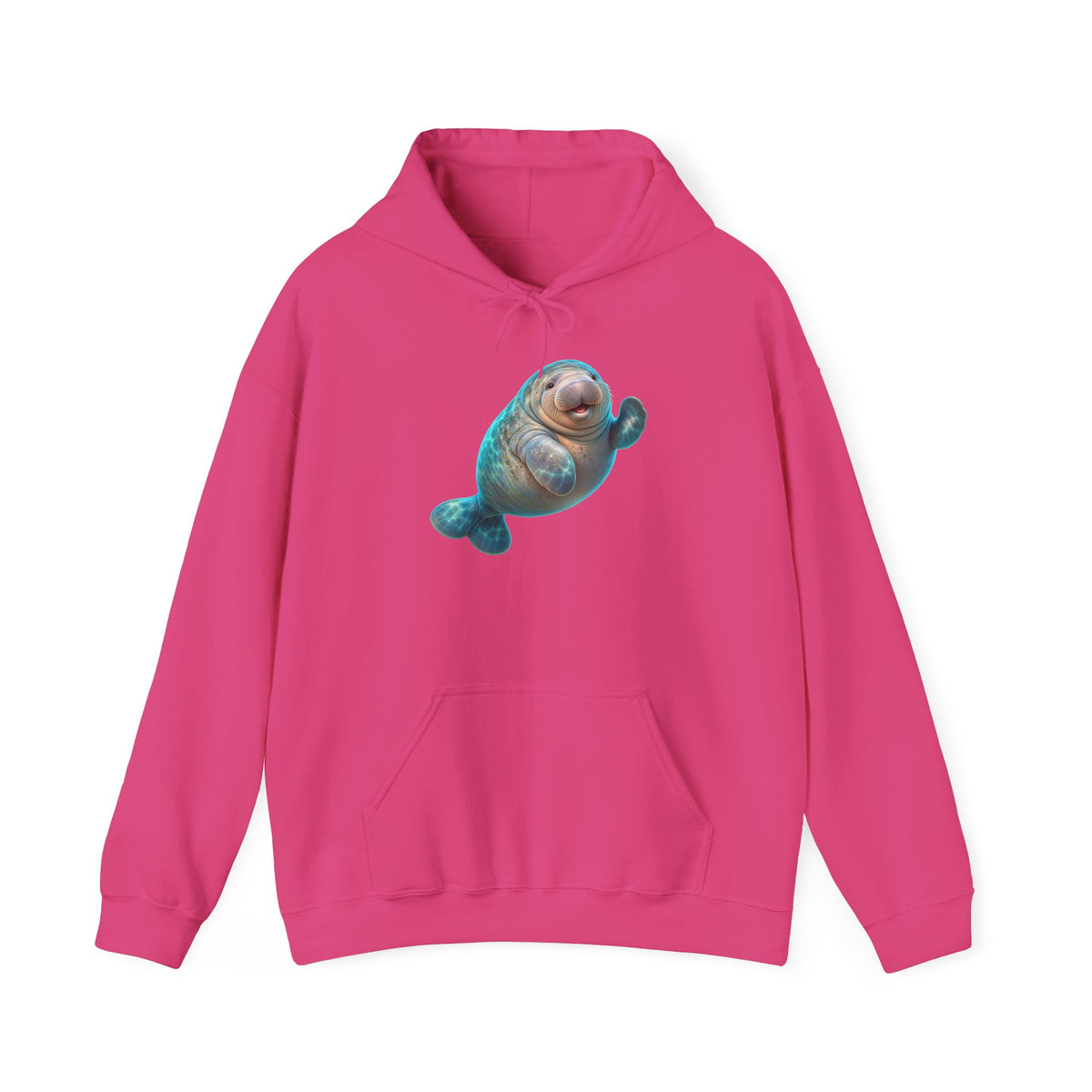 Friendly Flipper Manatee Pullover Hoodie