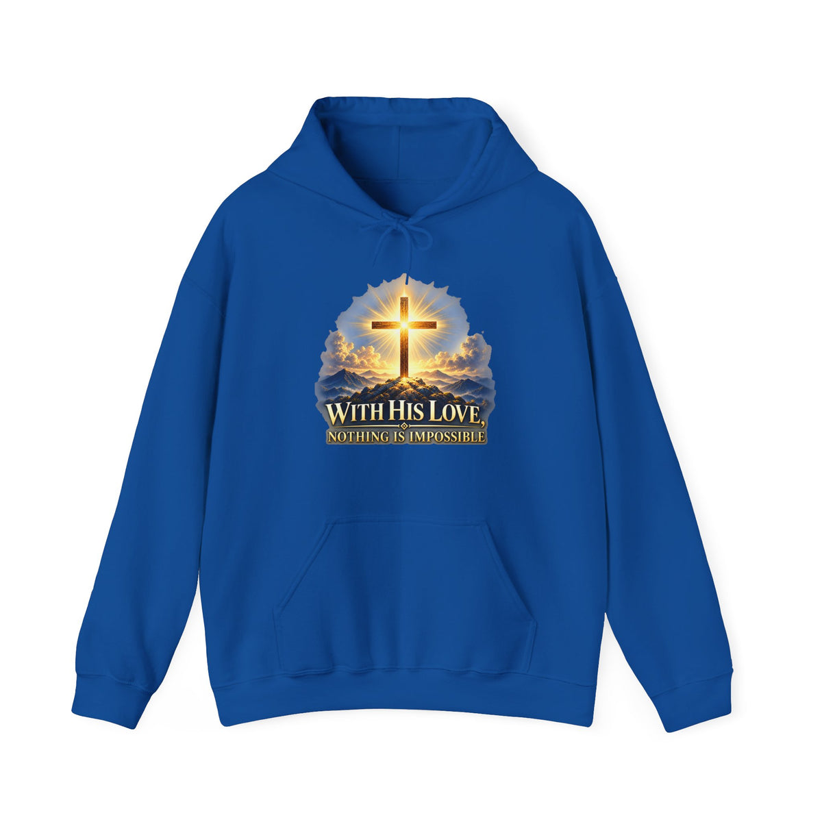 Nothing Is Impossible – Gildan 18500 Hoodie | 026