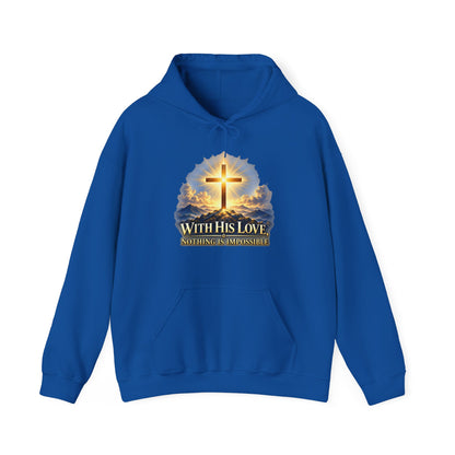 Nothing Is Impossible – Gildan 18500 Hoodie | 026