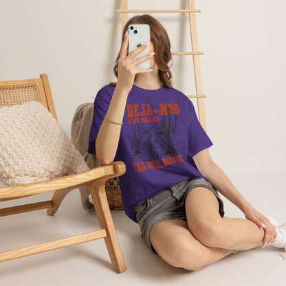 Deja-Moo T-Shirt | I’ve Heard This Bull Before Western Tee