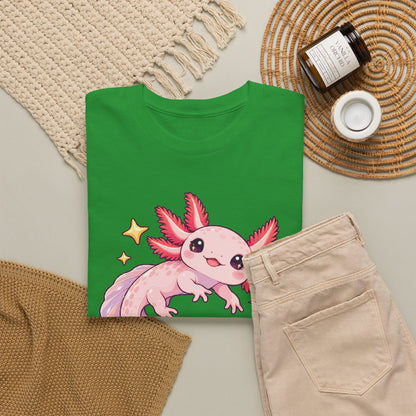Axolotl Starry Swimmer T-Shirt