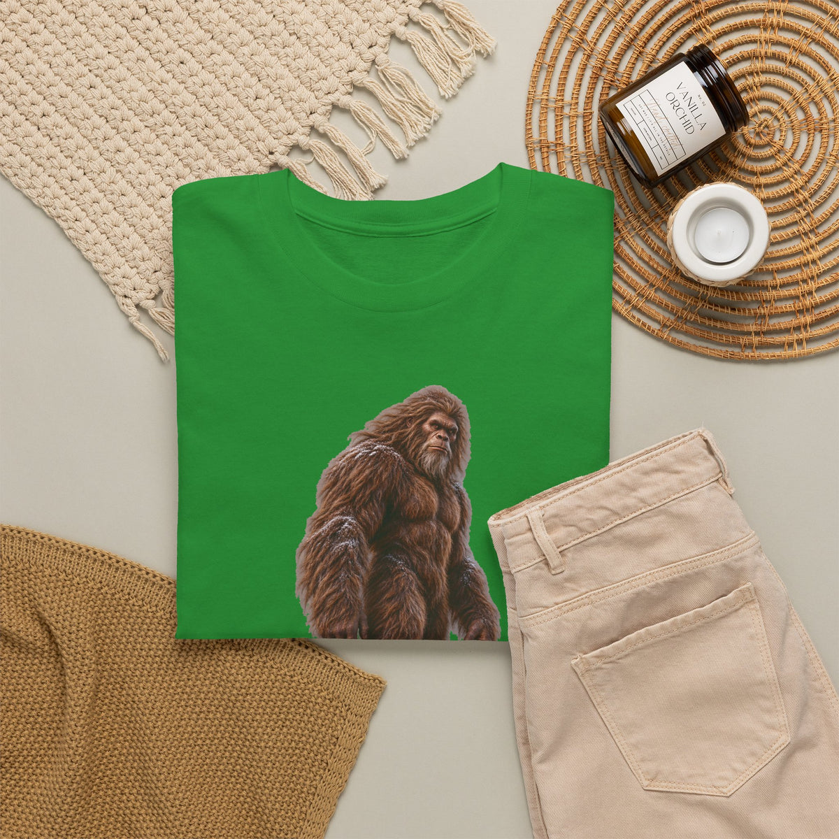 Frost-Touched Alpine Sasquatch T-Shirt