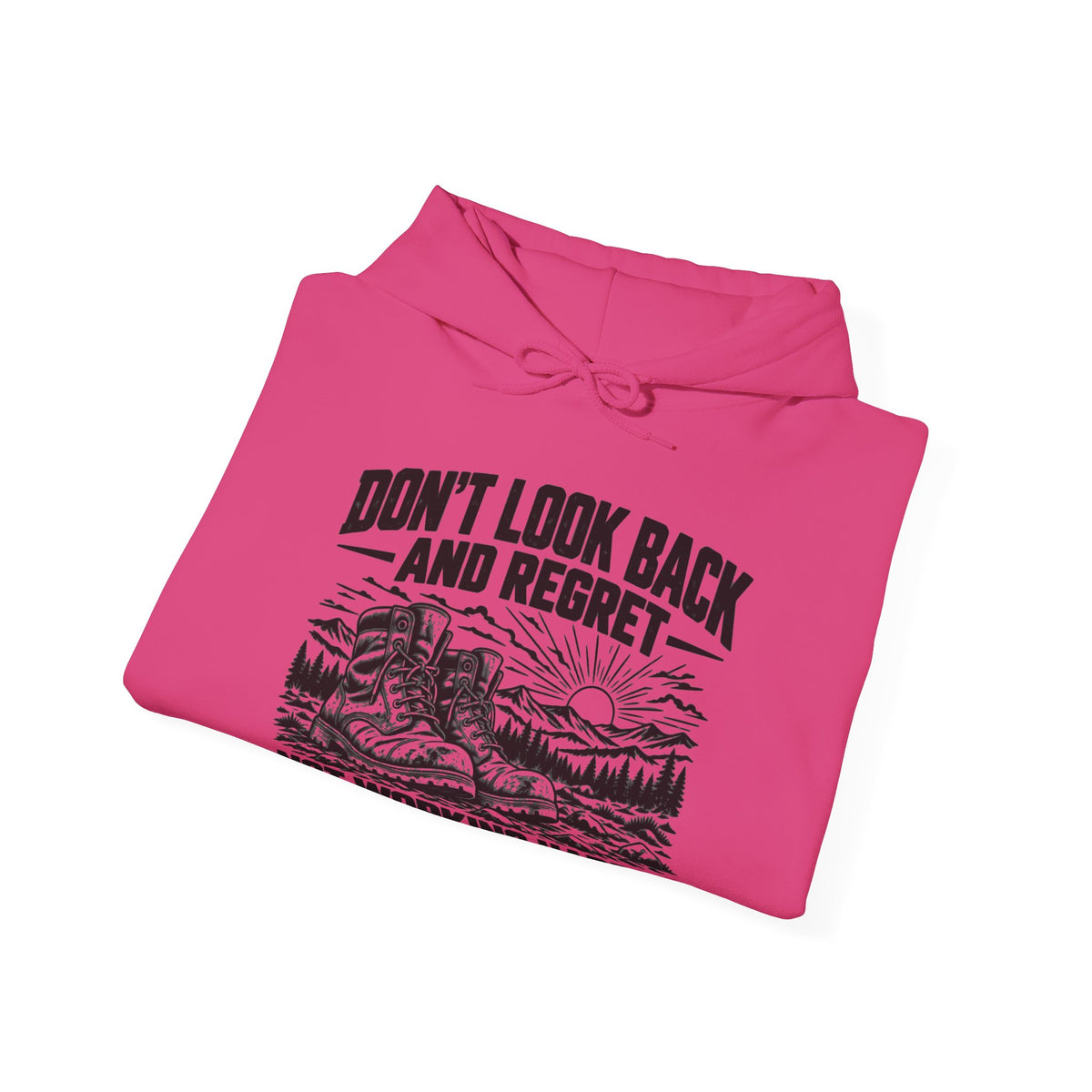 Work Harder – Safety Green/Pink Gildan 18500 Hoodie | 040a