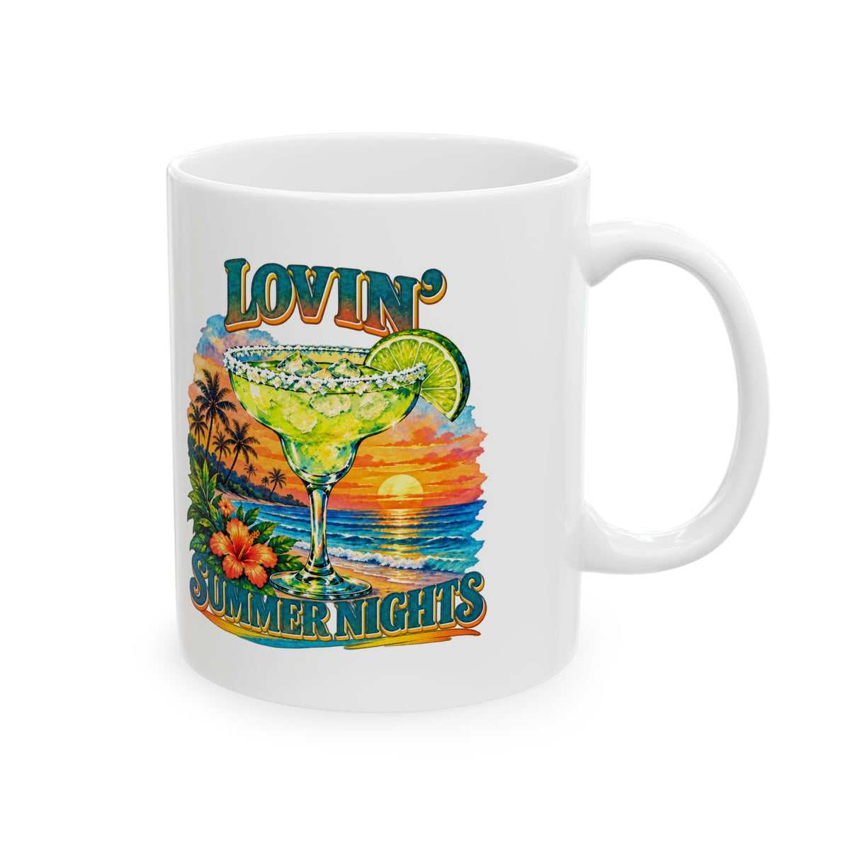 Lovin’ Summer Nights Margarita – Ceramic Mug, 11 oz | 001a-v2