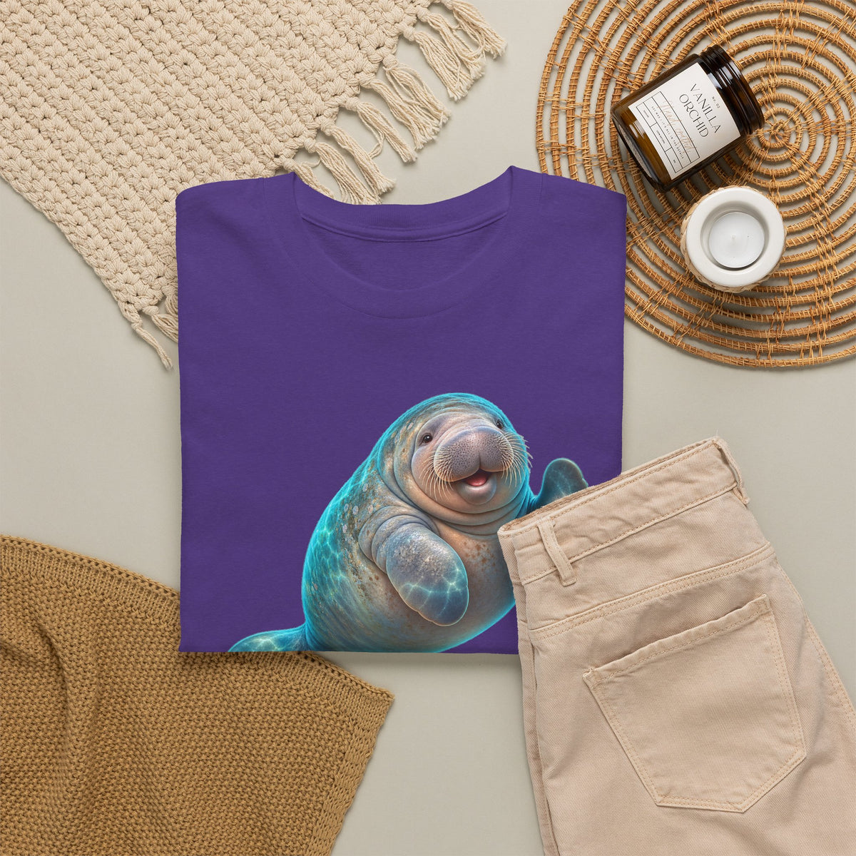 Friendly Flipper Manatee T-Shirt