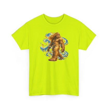 Golden Wind Sasquatch Portrait T-Shirt