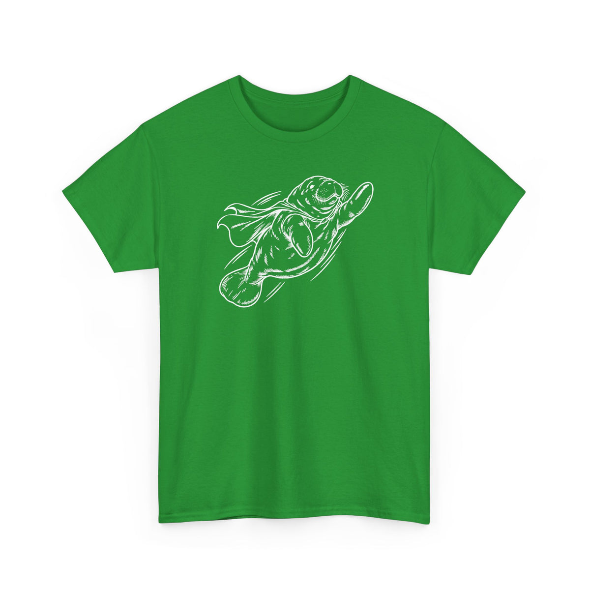 Chubby Manatee Takes Flight T-Shirt