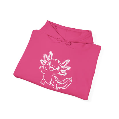 Little Wave Axolotl Pullover Hoodie