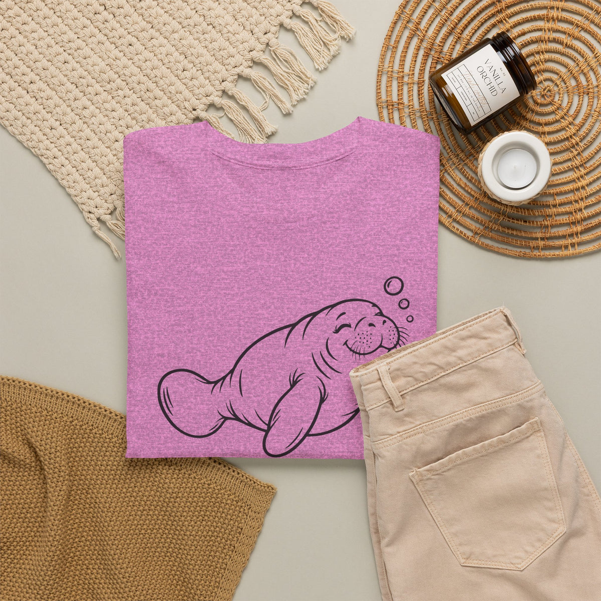 Slow Float Manatee T-Shirt