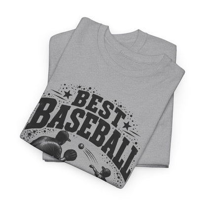 Best Dad BASEBALL – Gildan 5000 T-Shirt | 239a-v2