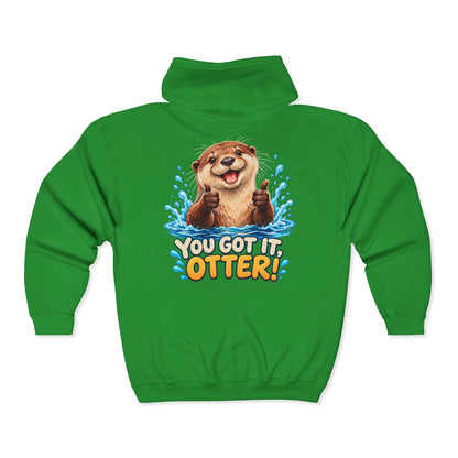 You Got It Otter – Gildan 18600 Zip-Up Hoodie | 039