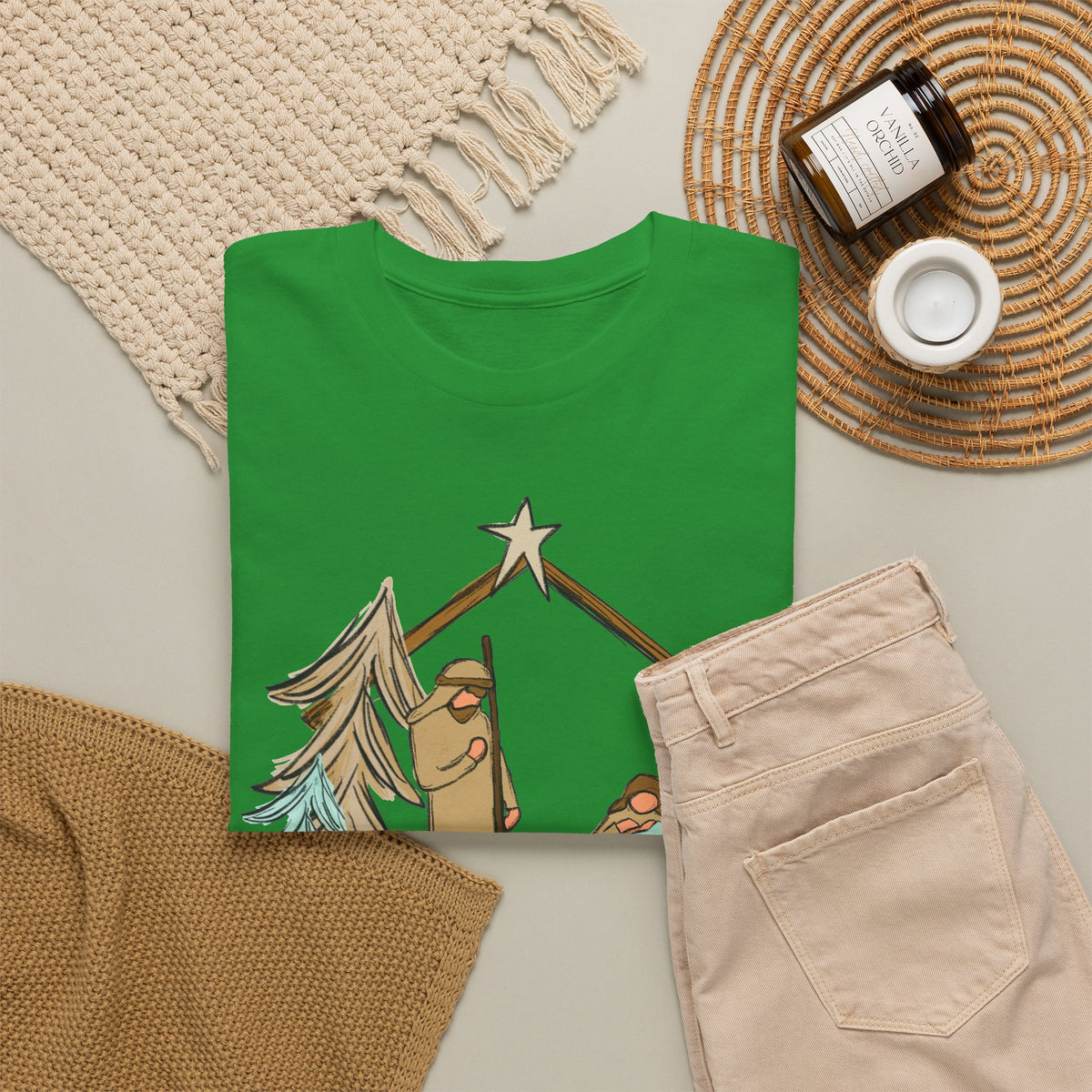 Nativity Christmas T-Shirt | The Reason for the Season Tee