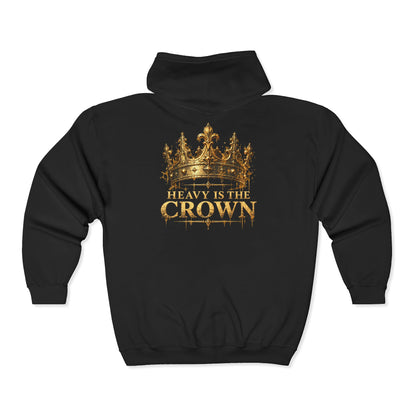 Heavy Is the Crown – Gildan 18600 Zip-Up Hoodie | 025