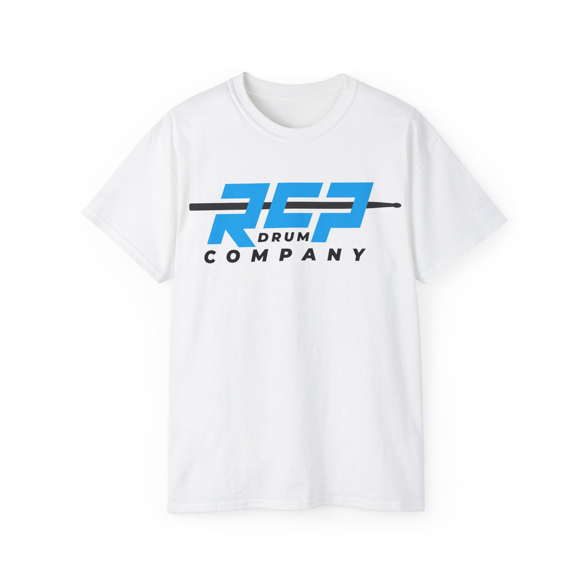 RCP Drum Company T-Shirt | Blue Logo