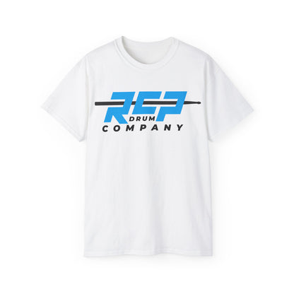 RCP Drum Company T-Shirt | Blue Logo