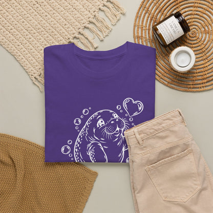 Chubby Manatee's Bubble Wish T-Shirt