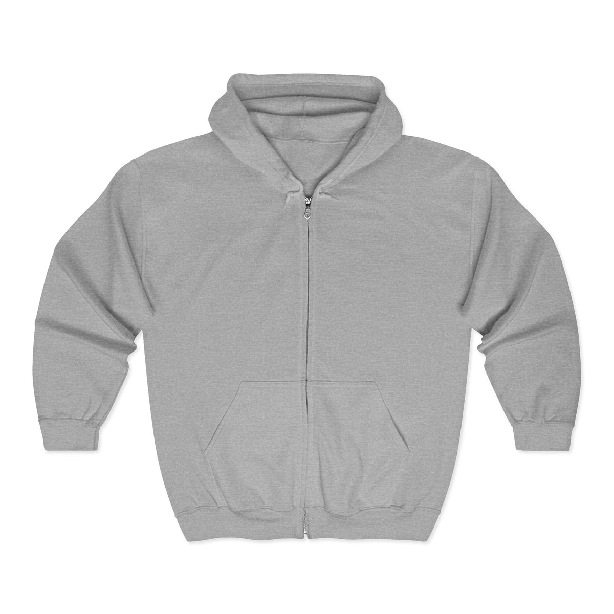 Swirling Axolotl in Turquoise Currents Zip-Up Hoodie