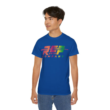 RCP Drum Company T-Shirt | Rainbow Logo