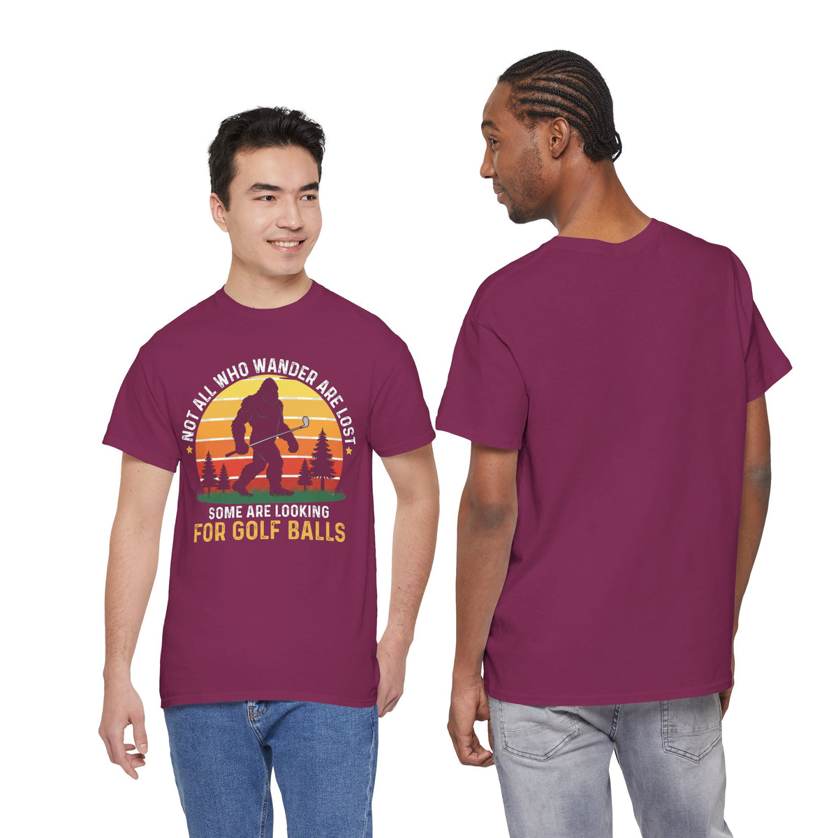 Looking for Golf Balls T-Shirt | Not All Who Wander Are Lost Tee