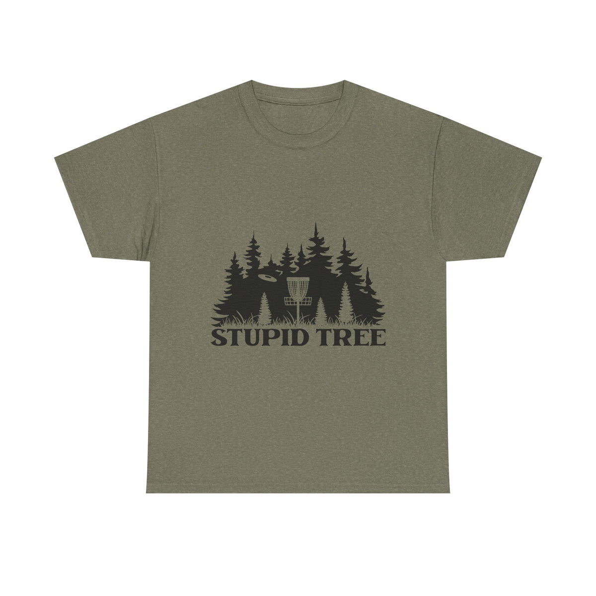 Stupid Tree Disc Golf T-Shirt | Funny Disc Golfer Tee