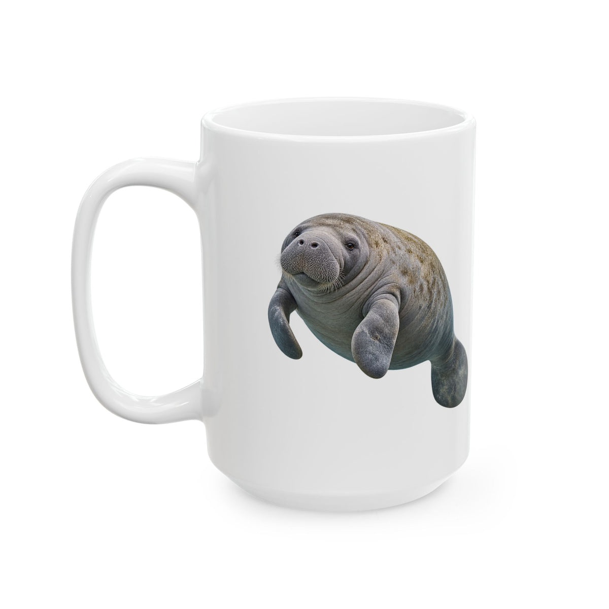 Gentle Giant Manatee Portrait Mug
