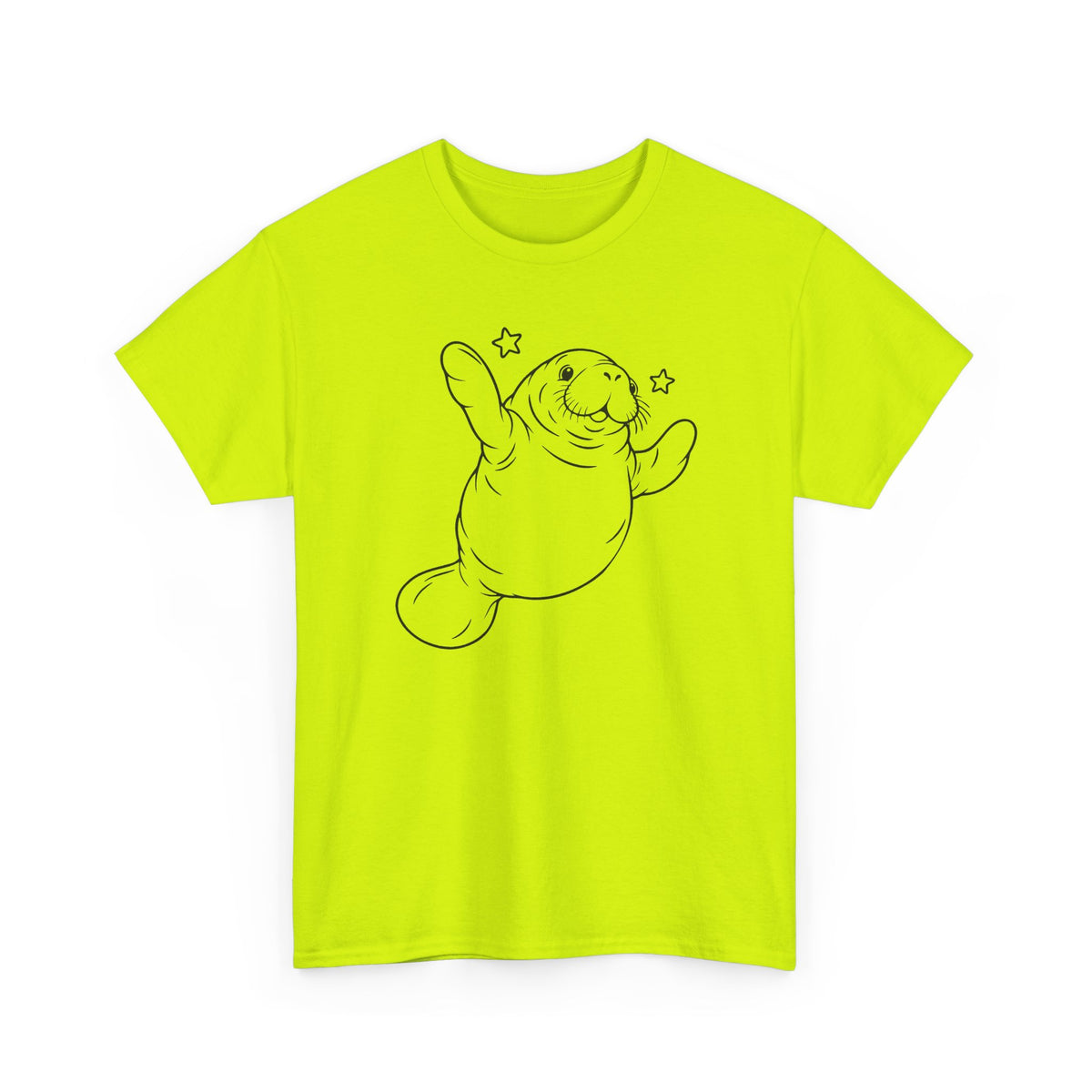 Chubby Mermaid Sea Cow Stretch Manatee T-Shirt