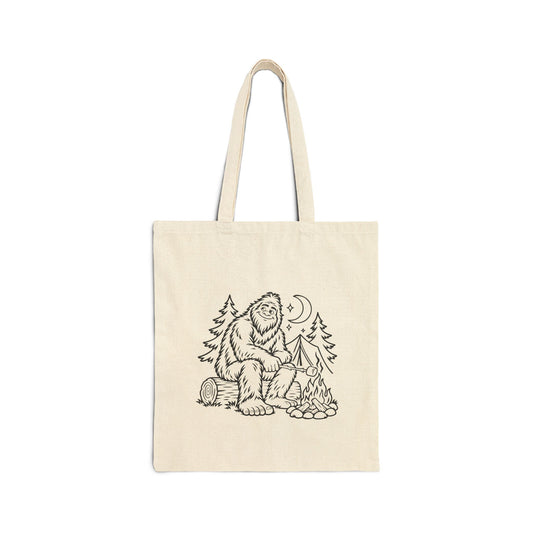 Bigfoot Campfire Companion Tote Bag