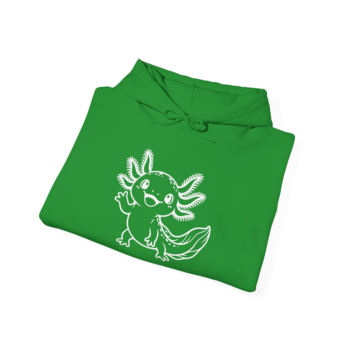 Little Wave Axolotl Pullover Hoodie