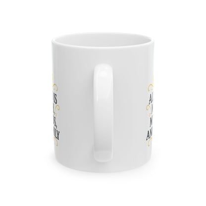 Faith Friends Family – Ceramic Mug, 11 oz | 013