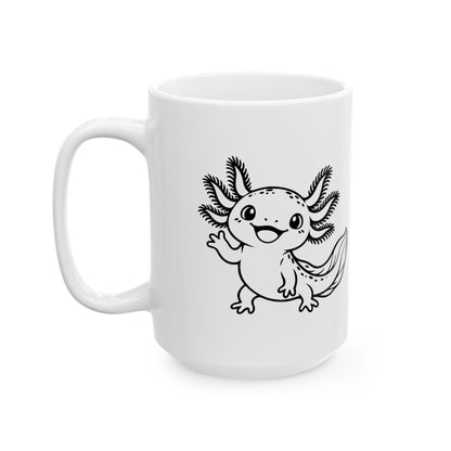 Little Wave Axolotl Mug