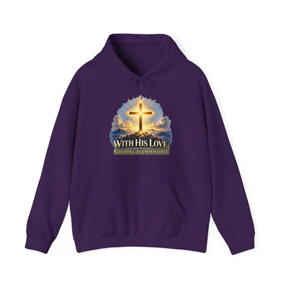 Nothing Is Impossible – Gildan 18500 Hoodie | 026