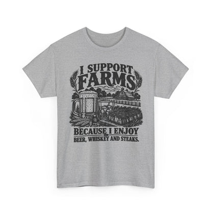 Support Farms – Gildan 5000 T-Shirt | 315a