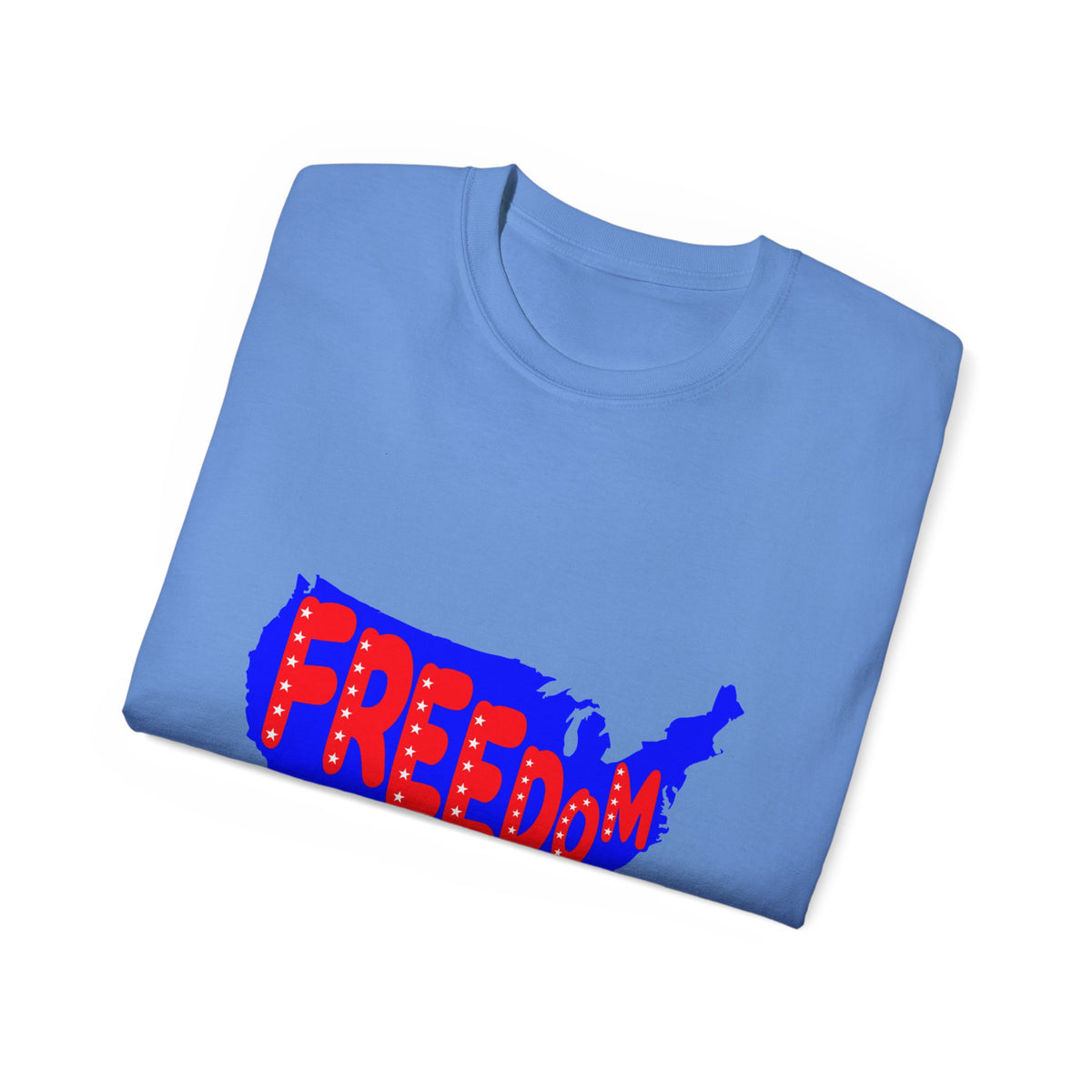 Freedom USA Map T-Shirt | Patriotic Graphic Tee