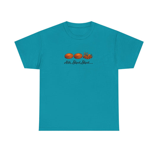 Ah, Short Short T-Shirt | Funny Skeet Shooting Graphic Tee