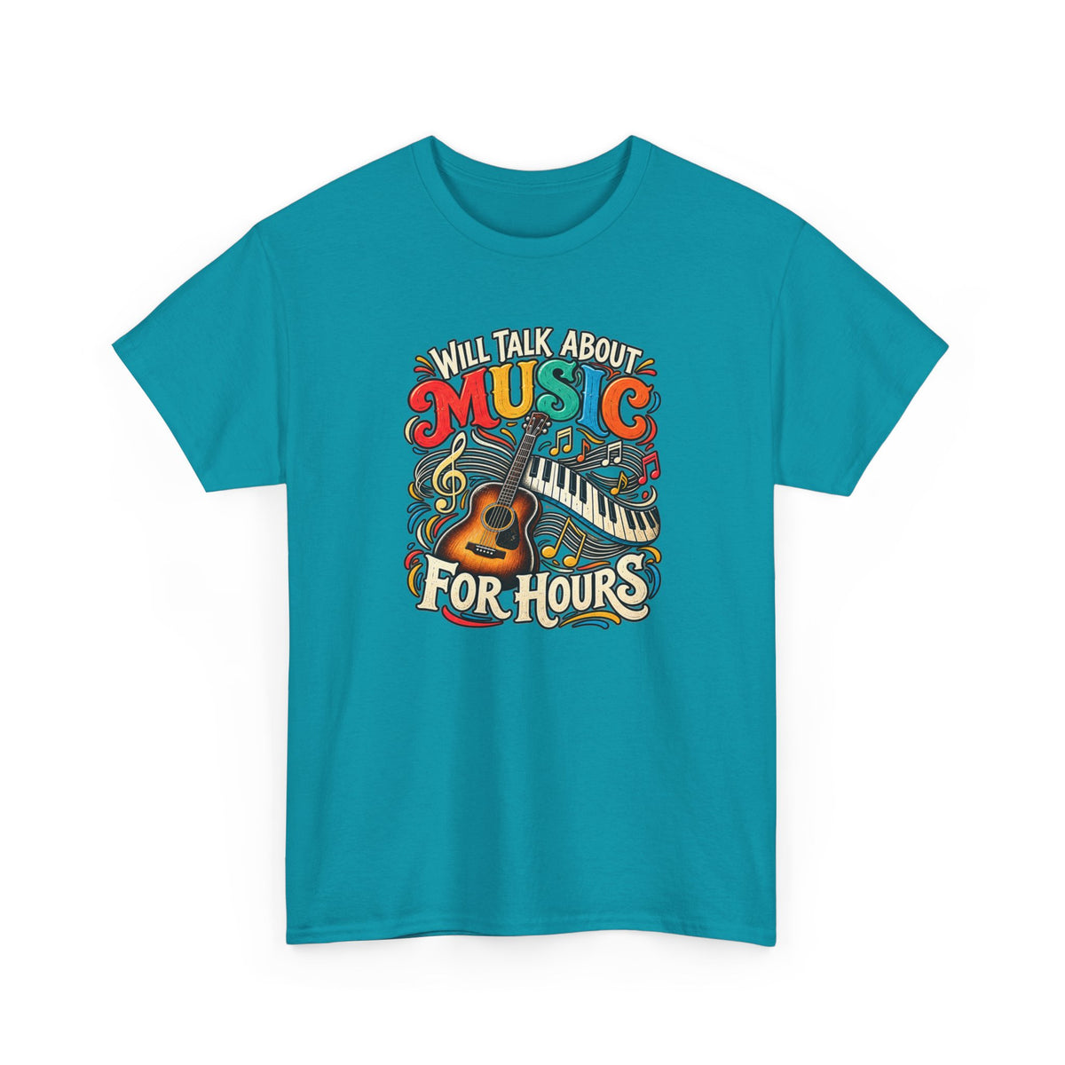 Will Talk About Music – Gildan 5000 T-Shirt | 021