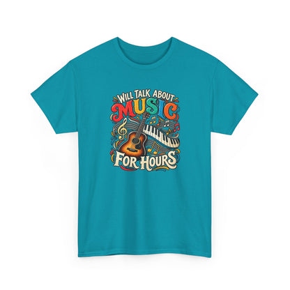Will Talk About Music – Gildan 5000 T-Shirt | 021